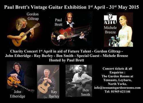Paul Bretts Guitar Exhibition