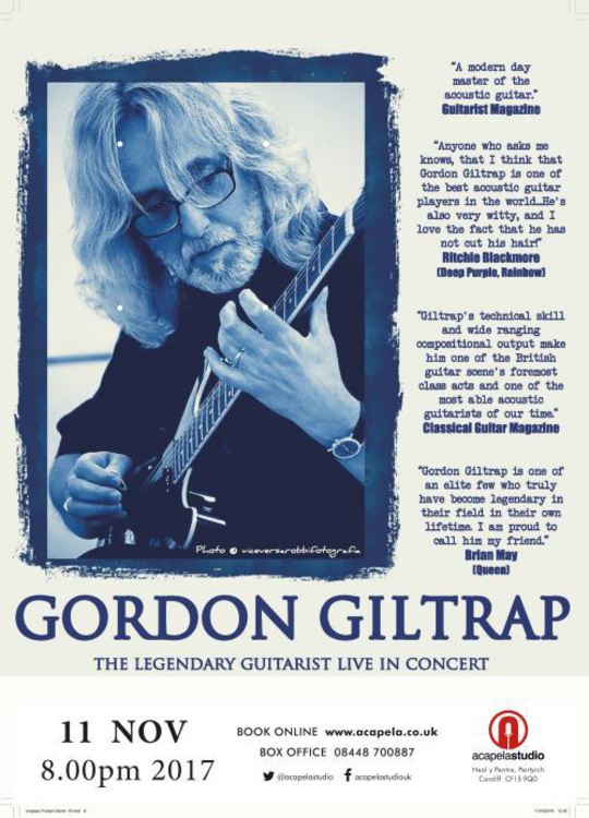 Gordon Giltrap With Special Guest Carrie Martin