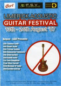 Limerick Acoustic Guitar Festival